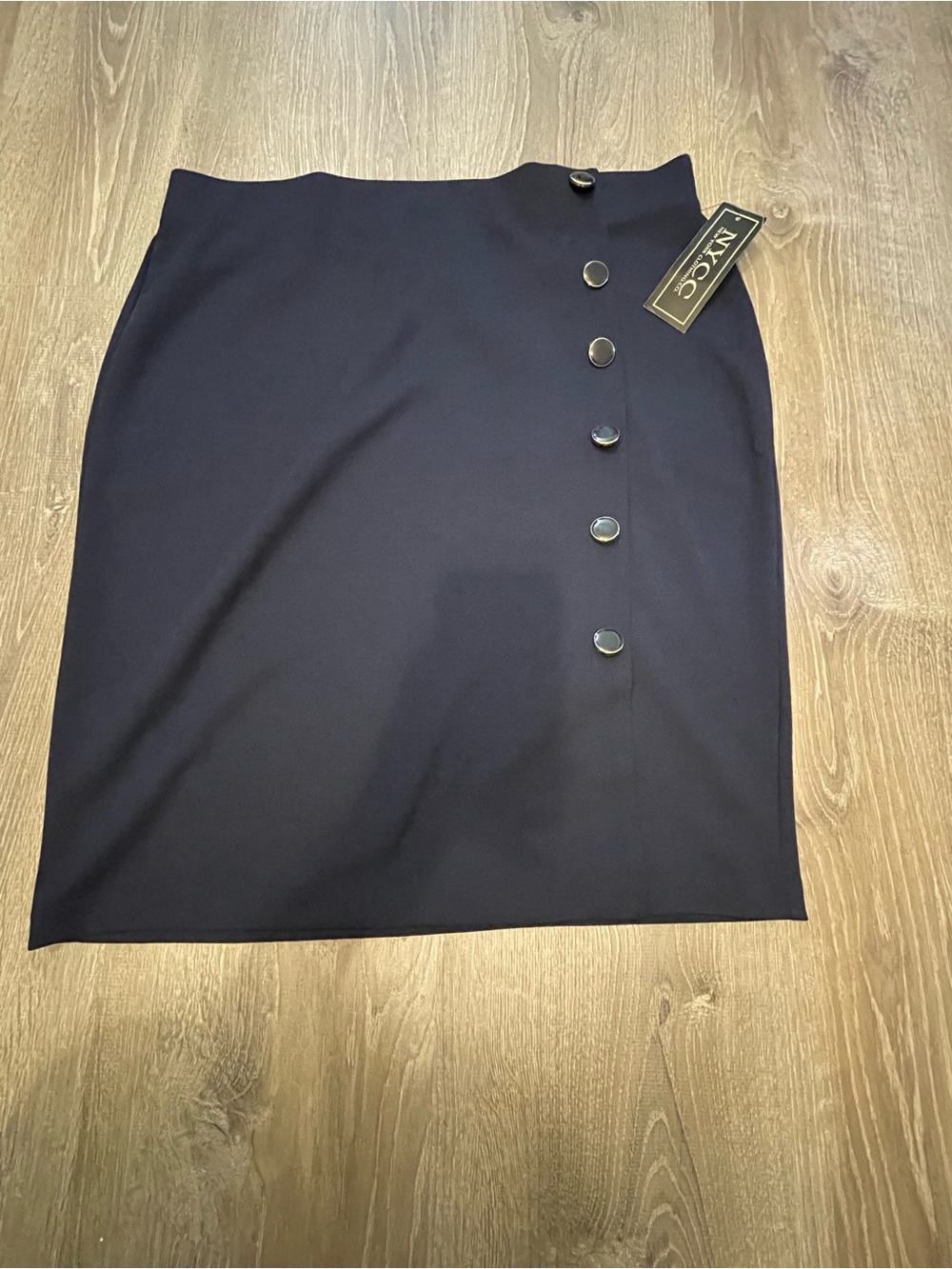 NYCC Navy Blue Skirt: Size Large